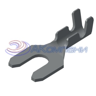 45 7373 8456-01 Наконечник вилочный d=4,2мм, сечение 2,5-4,0мм2, Ол